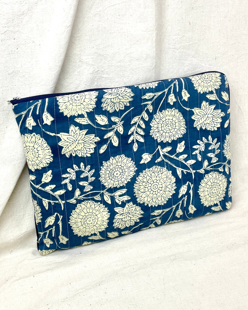 Housse ordinateur 13" bleue