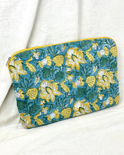 housse ordinateur 13" jaune er verte