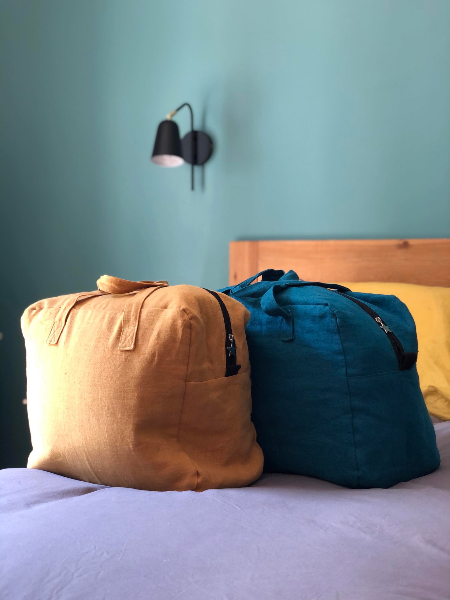 Sac escapade turquoise