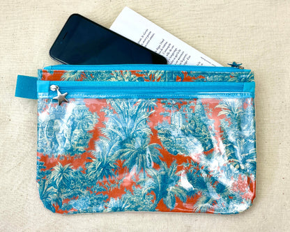 Grande trousse tactile smartphone orange
