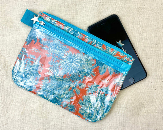Petite trousse tactile smartphone orange