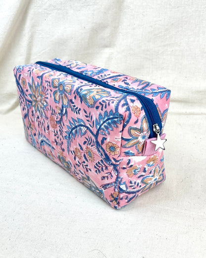 Trousse  de toilette moyenne couleur Rose